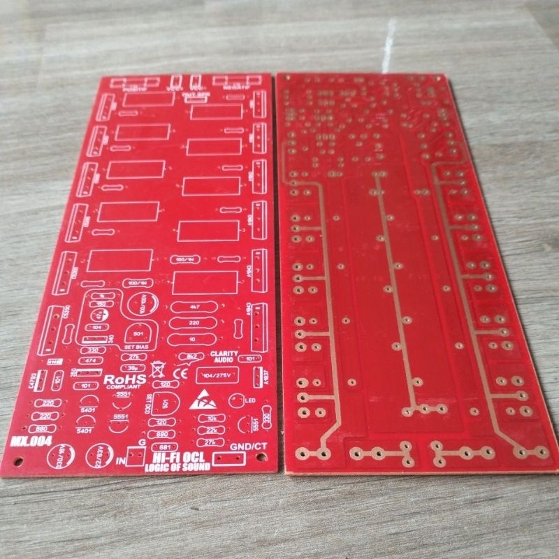 PCB power Hi-fi super Ocl of sound socl 504 2U 20cm
