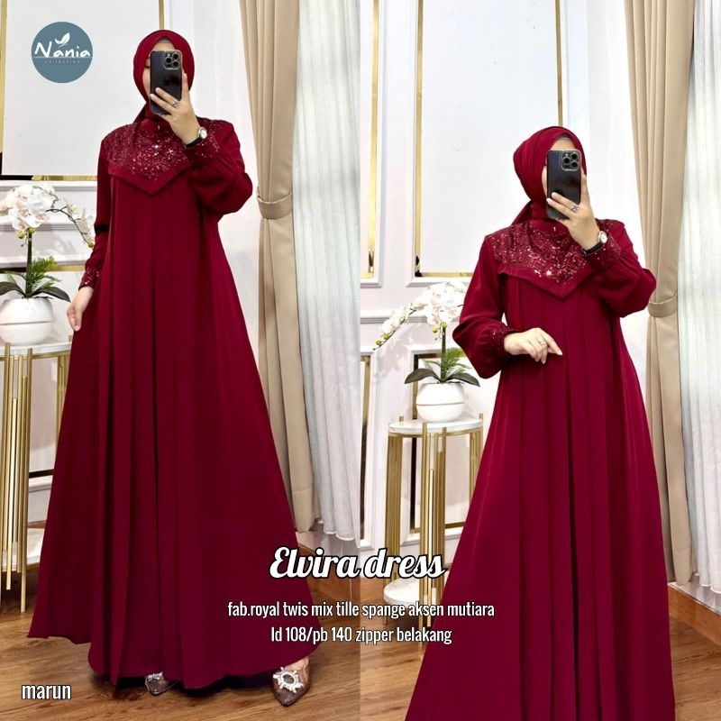 MAXI DRESS ELVIRA BY NANIA