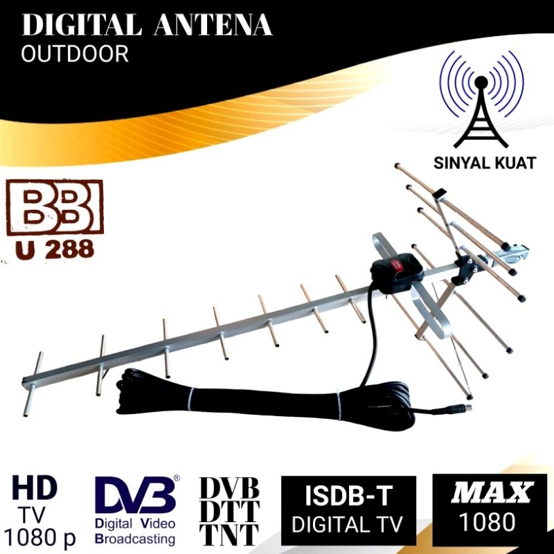 Antena TV Luar Digital / Antena TV Outdoor Digital