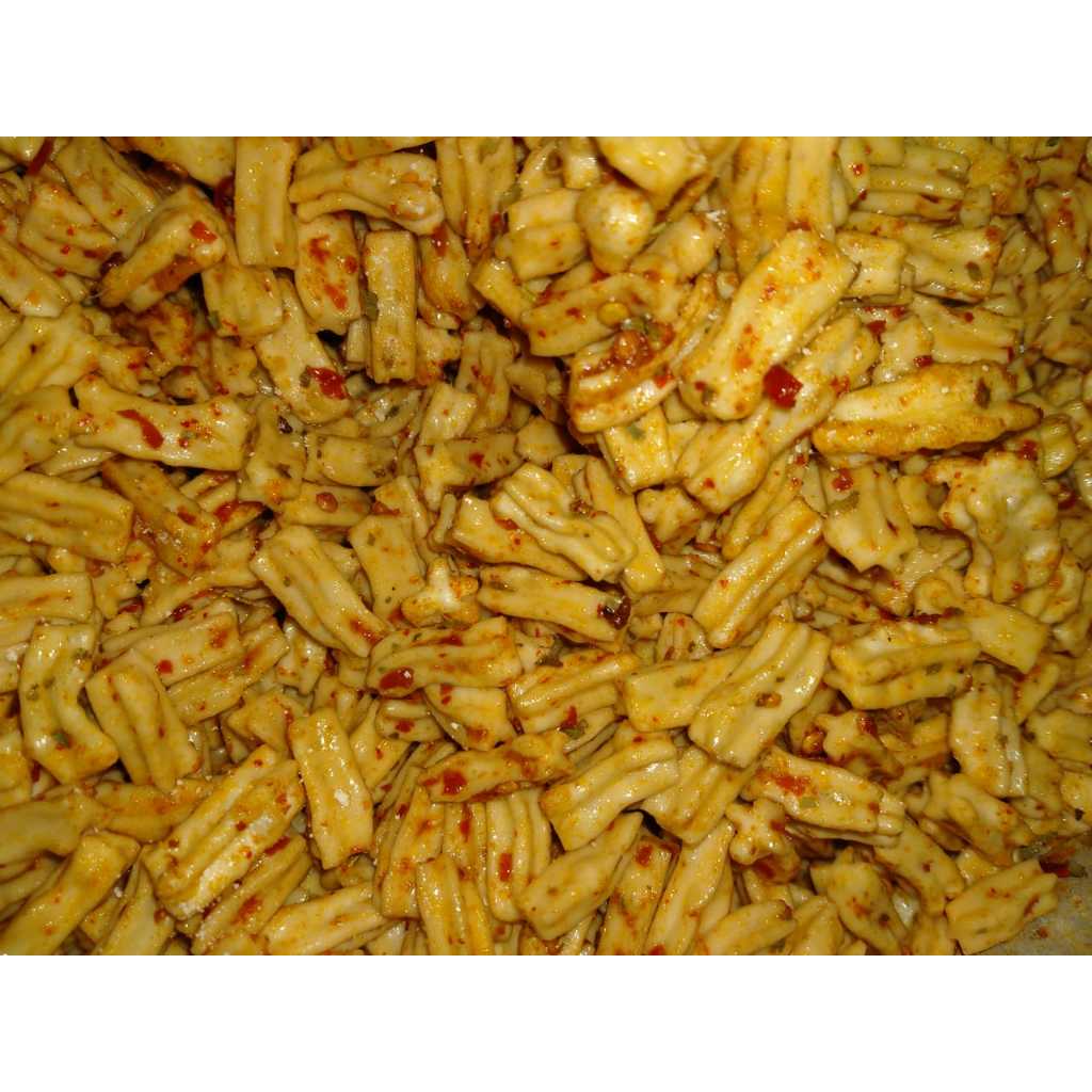 

KERUPUK IKAN CIKRUH DAUN JERUK - KERUPUK BANTET BEST SELLER KERUPUK IKAN BANTAT PEDAS