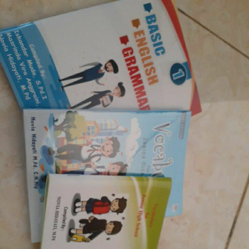 

Paket lengkap buku B.inggris