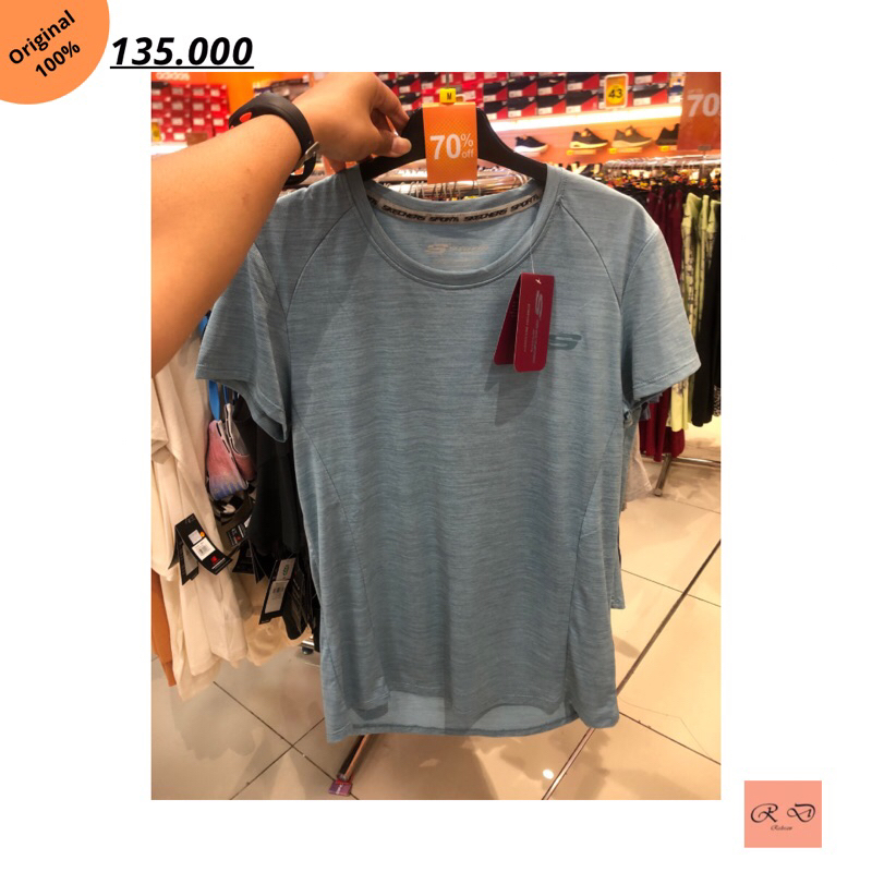 Baju Olahraga Wanita / Baju Skechers original / baju olahraga skechers original (women)