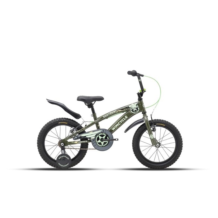 Sepeda Anak BMX 16" Wimcycle Shotgun 16” RX Series – Hijau