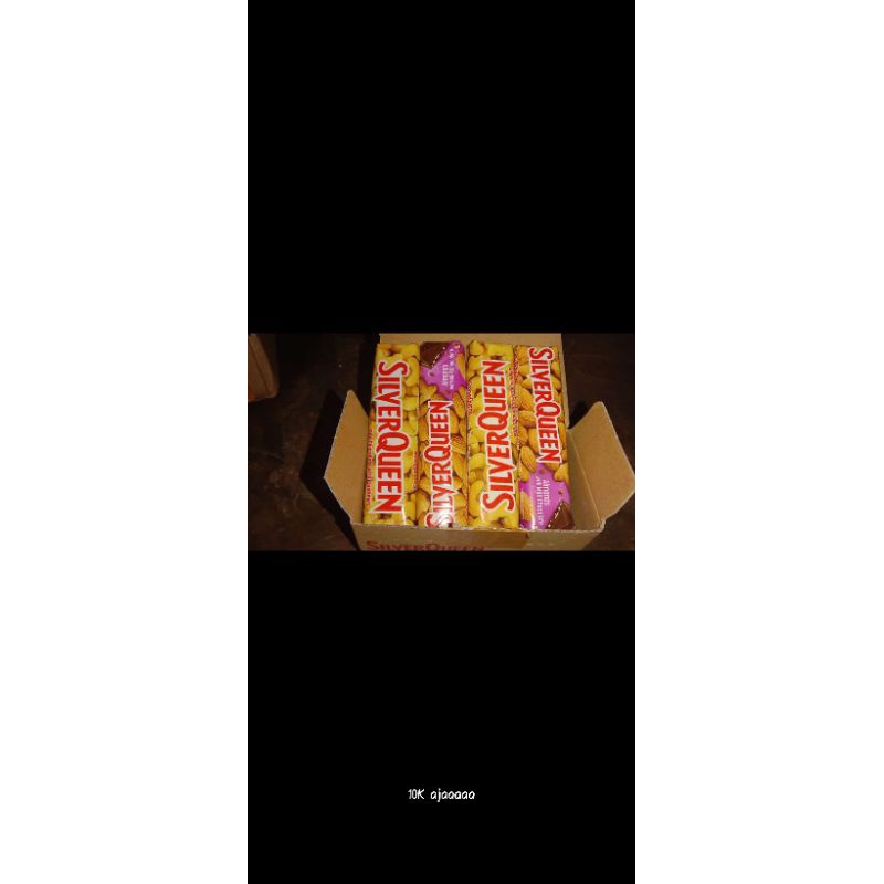 

coklat Silverqueen isi 4