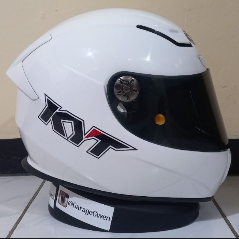 Helm / Helmet KYT KR - 1 Full Set Barang Simpanan