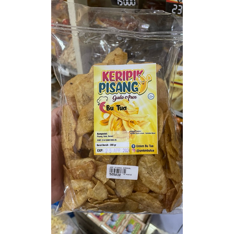 

Keripik Pisang Gula Aren