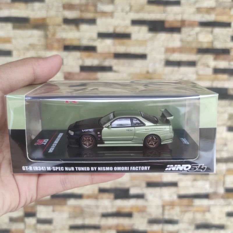 Inno64 Nissan Skyline GTR R34 M-Spec Nur Tuned by Nismo Omori Factory Inno 64