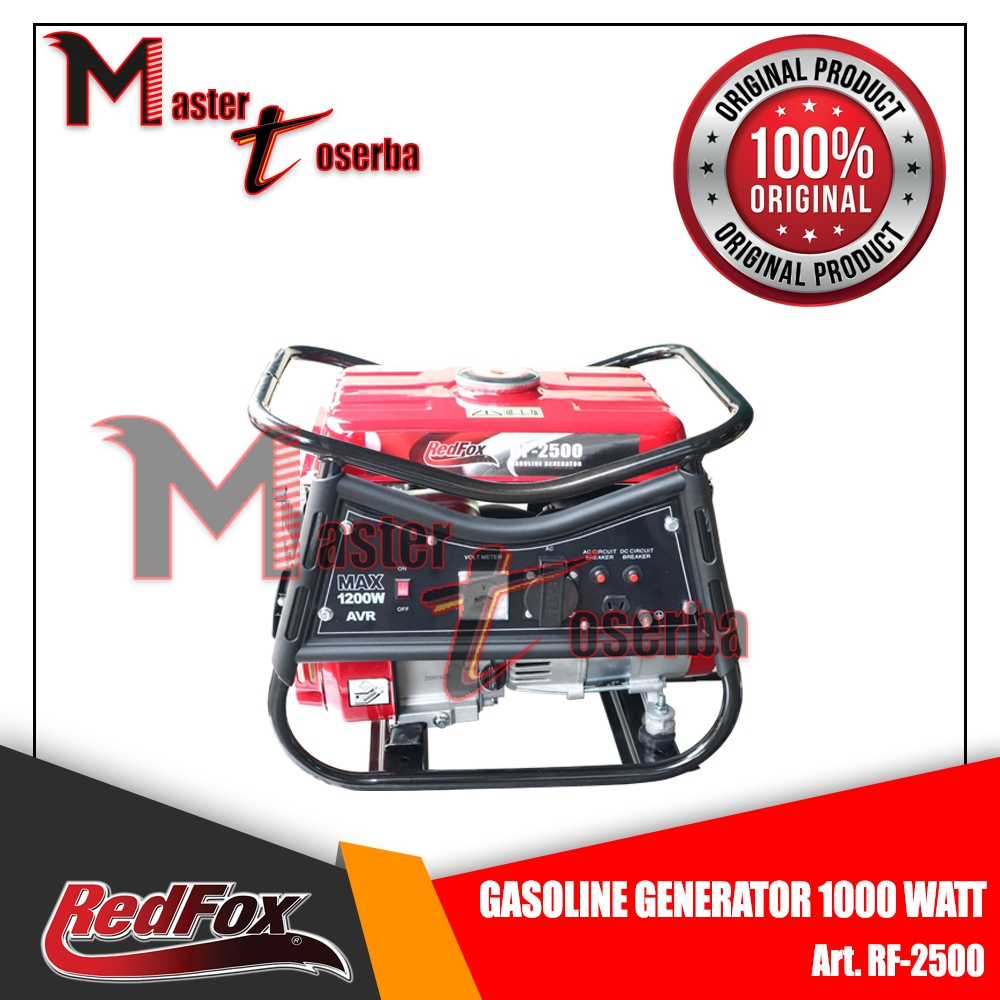 GASOLINE GENERATOR RF 2500 MESIN GENSET 1000 WATT