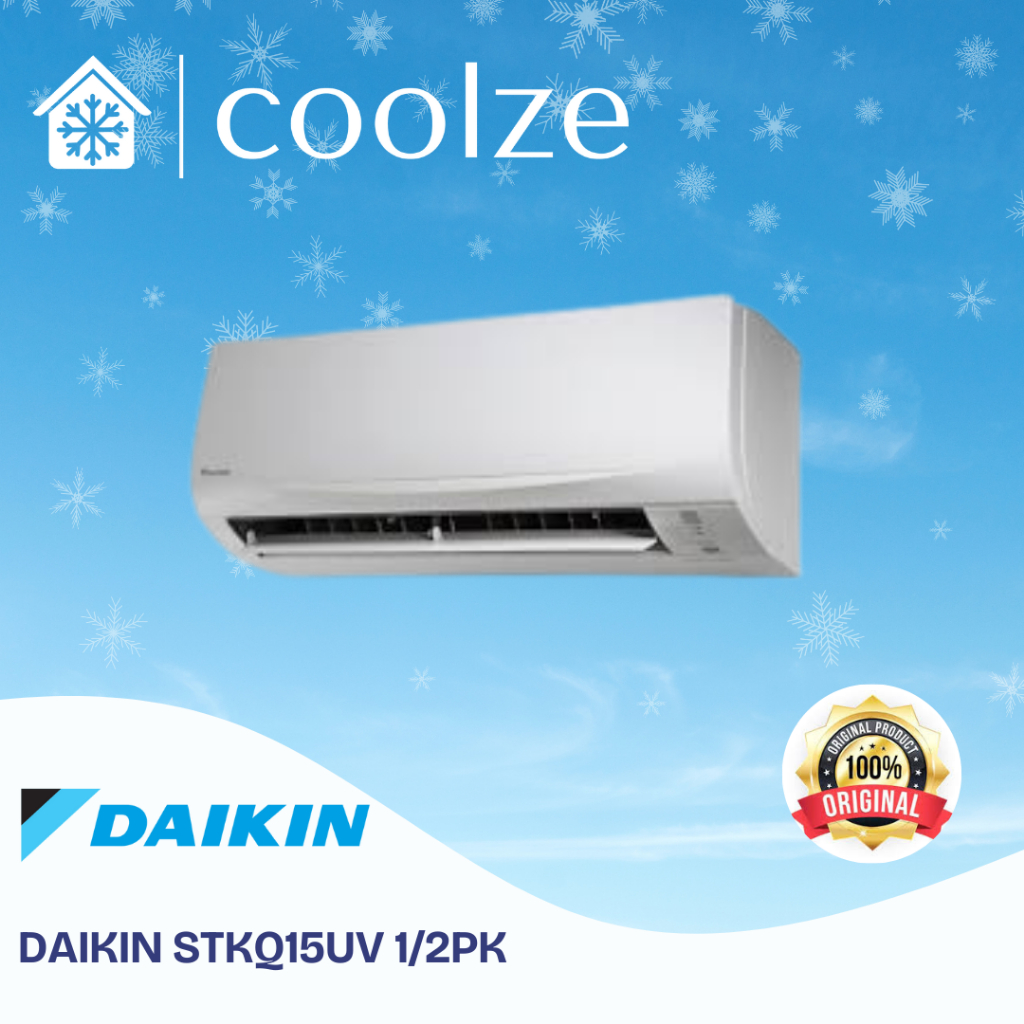 AC DAIKIN 1/2 PK STKQ15UV INVERTER