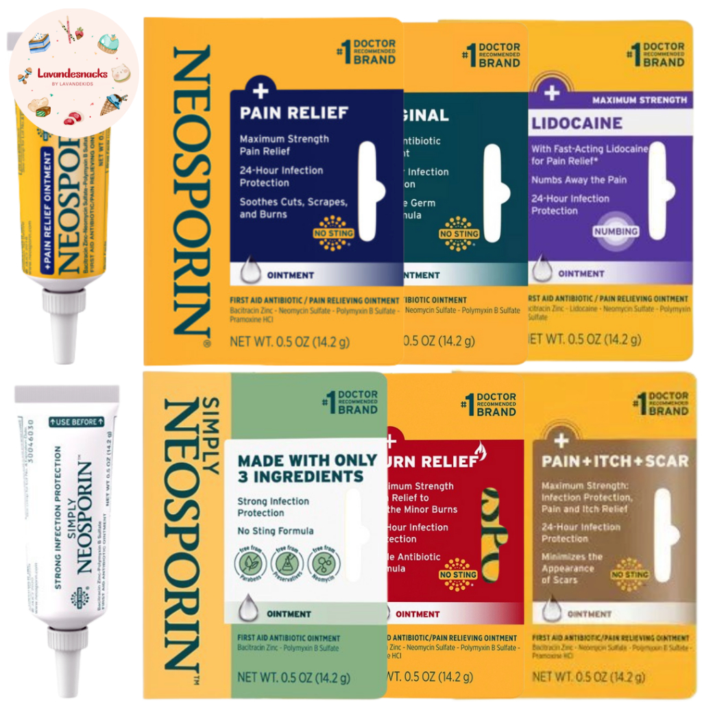 Salep Perlindungan Infeksi Neosporin 24 Hour Infection Protection