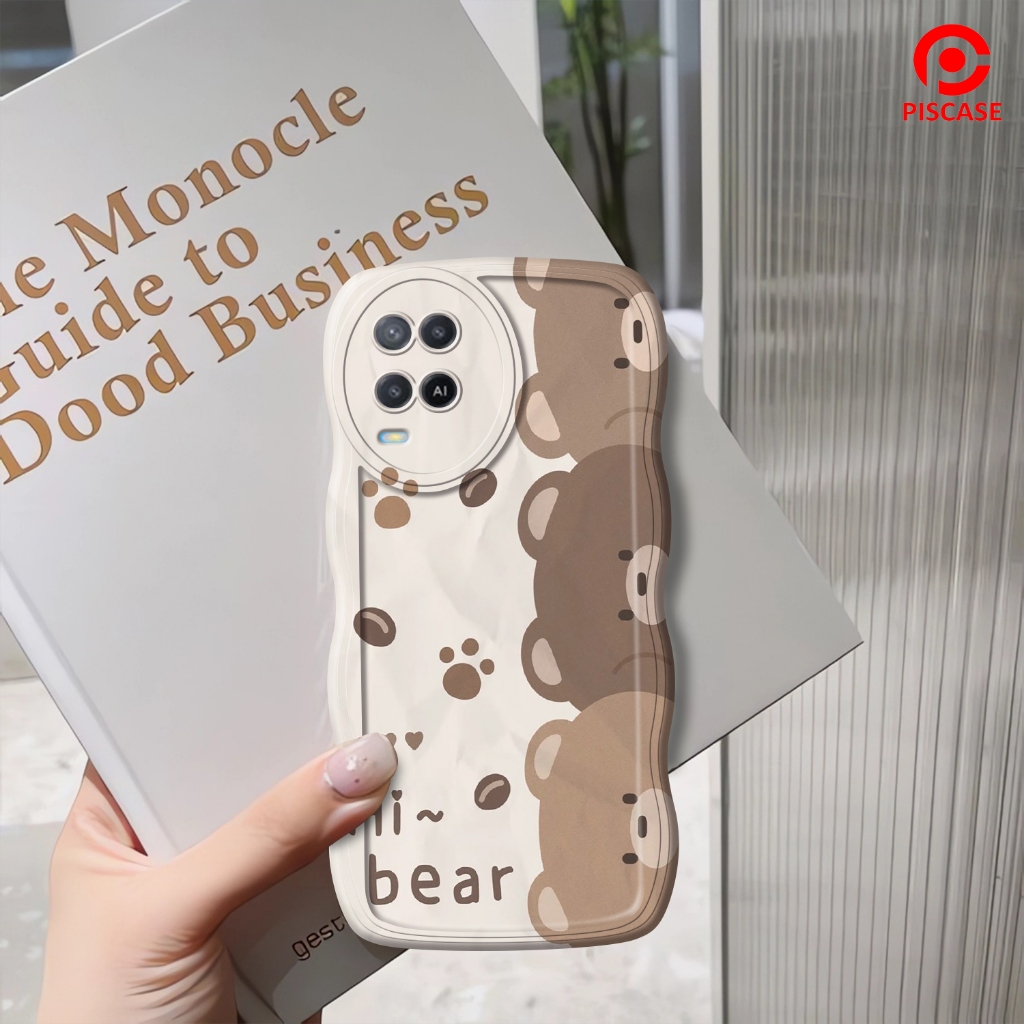 Softcase OPPO OPPO A54 GELOMBANG - Fashion Softcase - Casing OPPO A54 GELOMBANG - Softcase Pro Camer