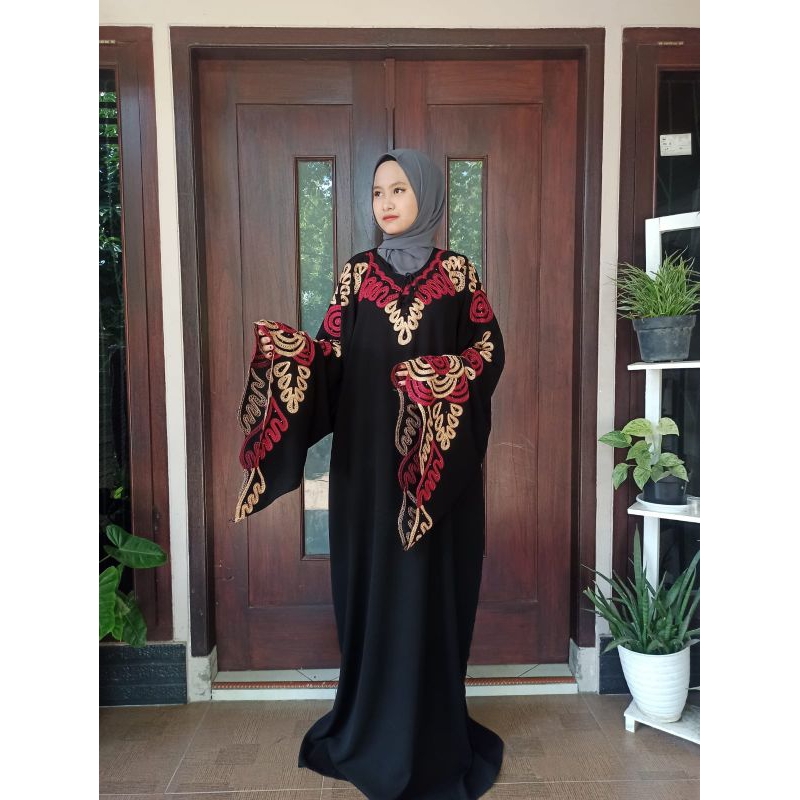 ABAYA BONANZA LONCENG/ABAYA SHOLAT JETBLACK/ABAYA SHOLAT HITAM/MUKENA SHOALT PREMIUM/MUKENA SHOLAT J