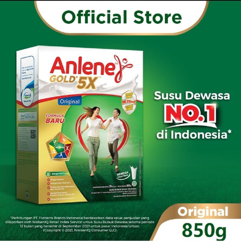 

Anlene Gold 5X 850gr Vanila