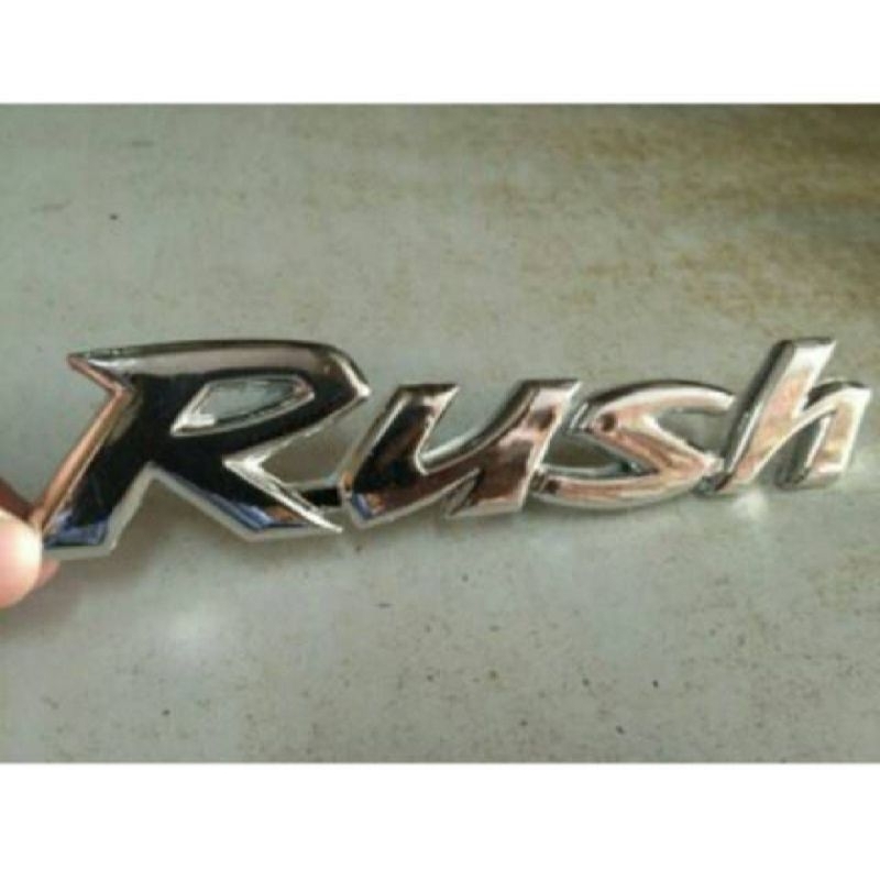 Emblem logo toyota rush