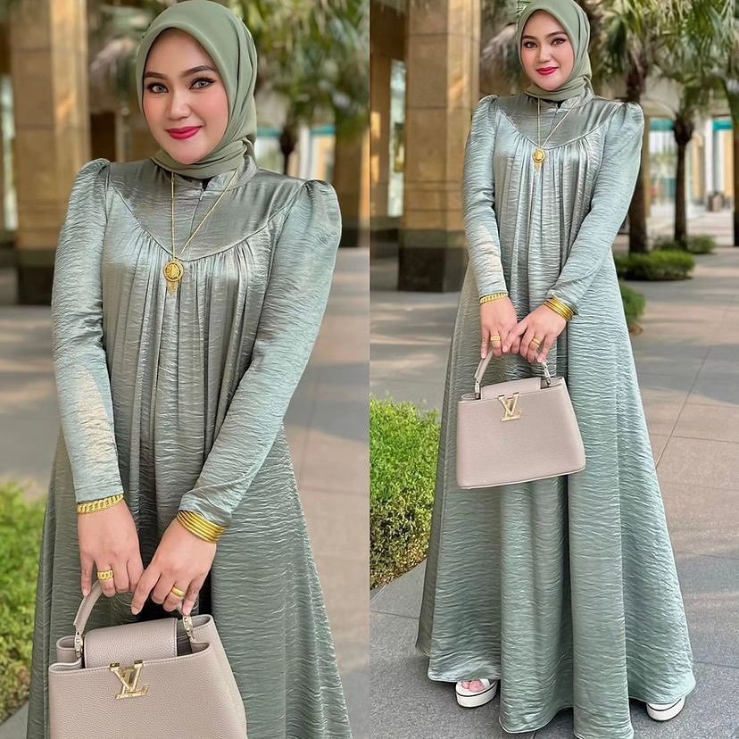 Baju Gamis. Dress Wanita. Fashion Muslim. Yara dress