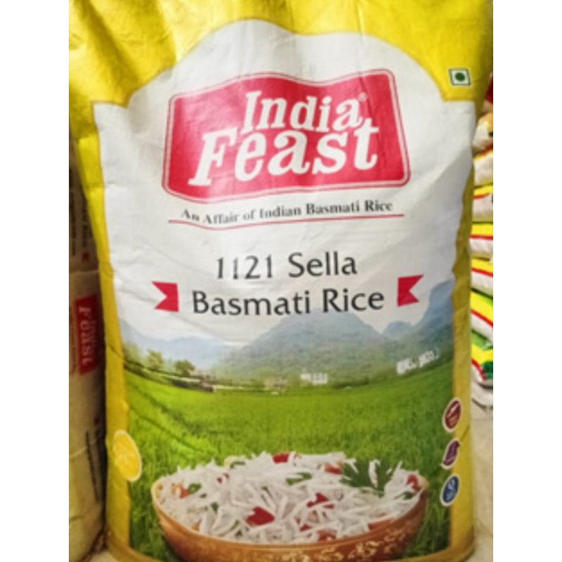 

BERAS BASMATI INDIA FEAST PREMIUM 1 KG | BERAS MANDI | NASI PANJANG