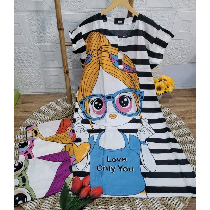 paket usaha daster rayon Shofia kekinian