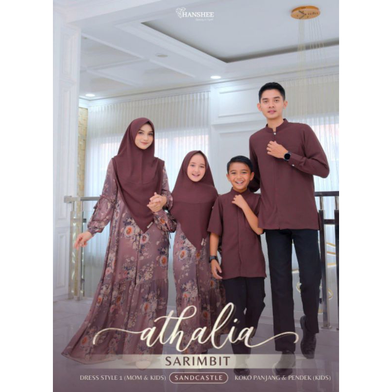 Baju Couple Sarimbit Keluarga Athalia By Hanshee