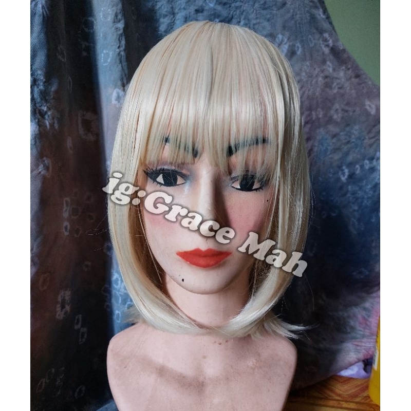 Wig Murah Rambut Palsu Pendek Wanita