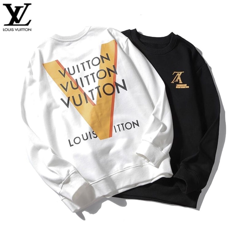 SWEATER VUITTON V - LENGAN PANJANG KAOS HIJAB HIJABERS SWEATER SSWEATSHIRT TSHIRT BRANDED PREMIUM IM