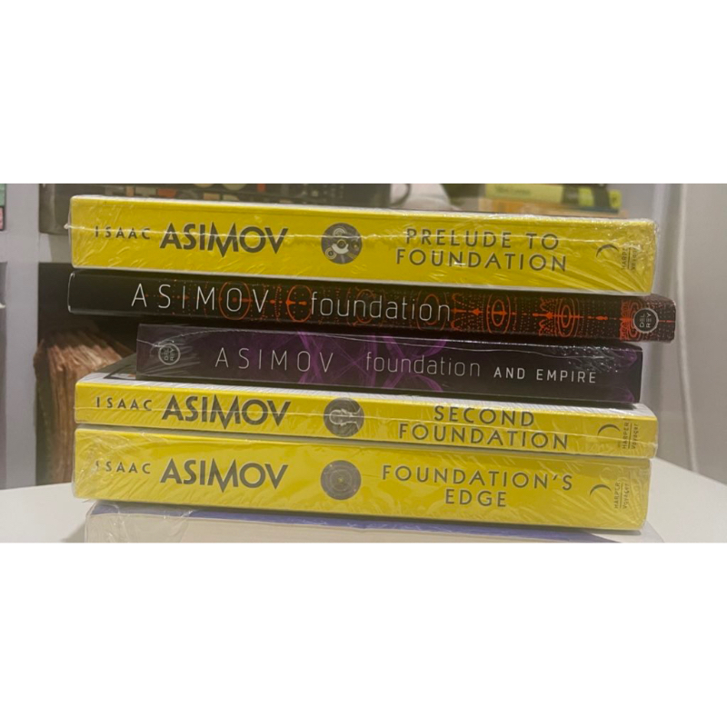 FOUNDATION SERIES ISAAC ASIMOV #0, #1 #2 #3 #4 BUNDLING