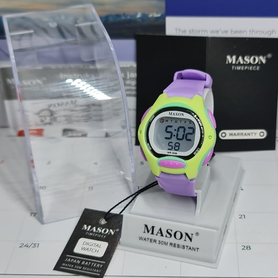 Jam Tangan Mason Anak Anak Original Mason 7001 Digital