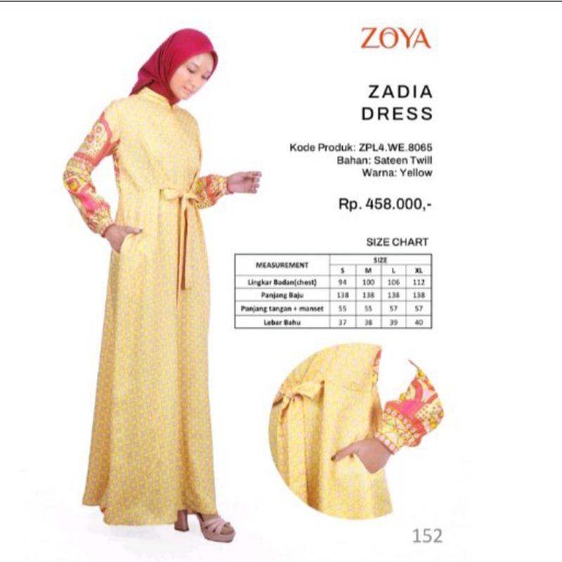 ZOYA ZADIA DRESS