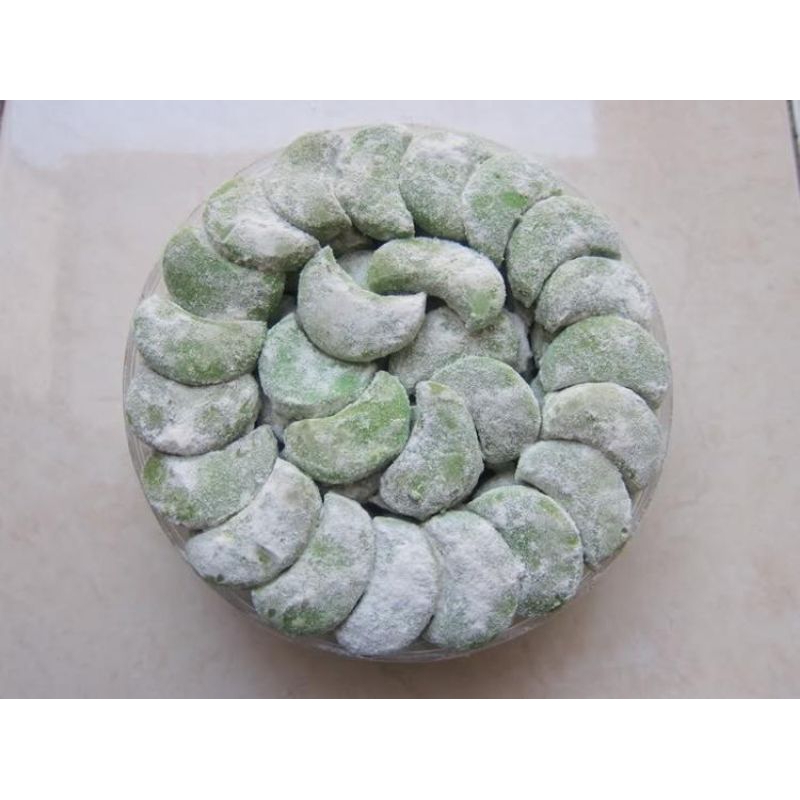 

KUE KERING PUTRI SALJU PANDAN KEMASAN 250GR