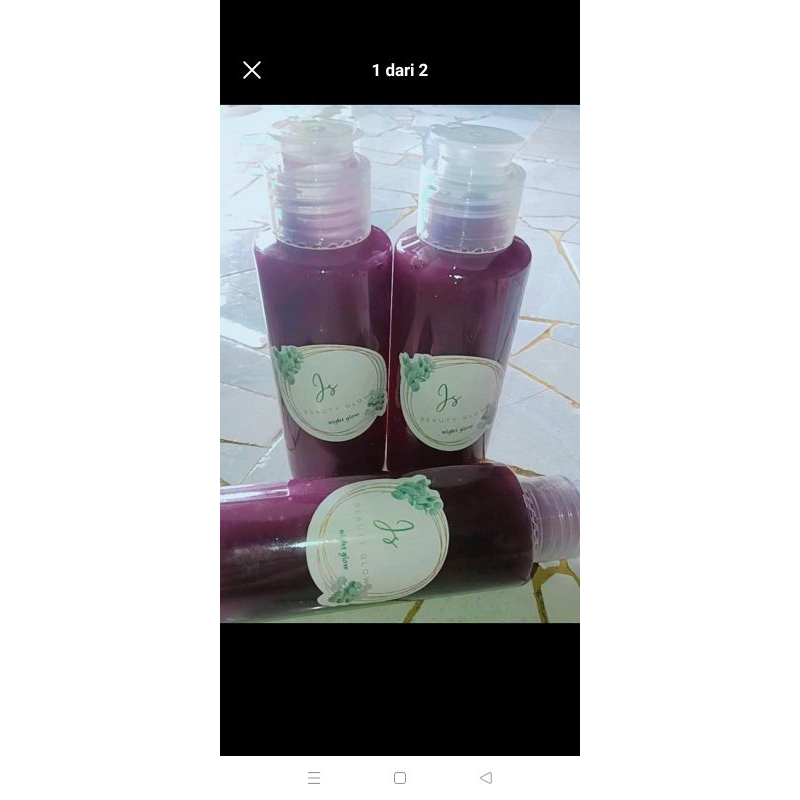 Hb anggur ungu extra whetening