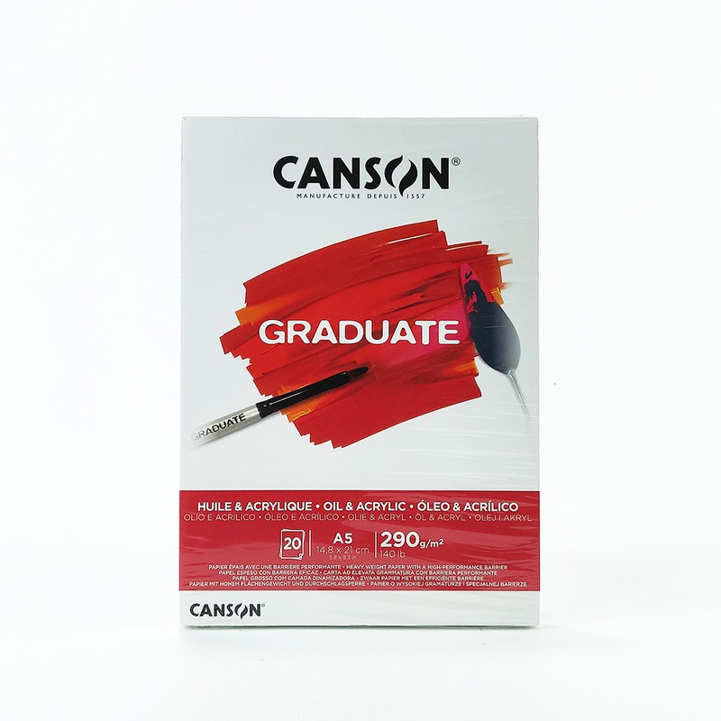 

Canson Graduate Pads For Oil Acrylic A5