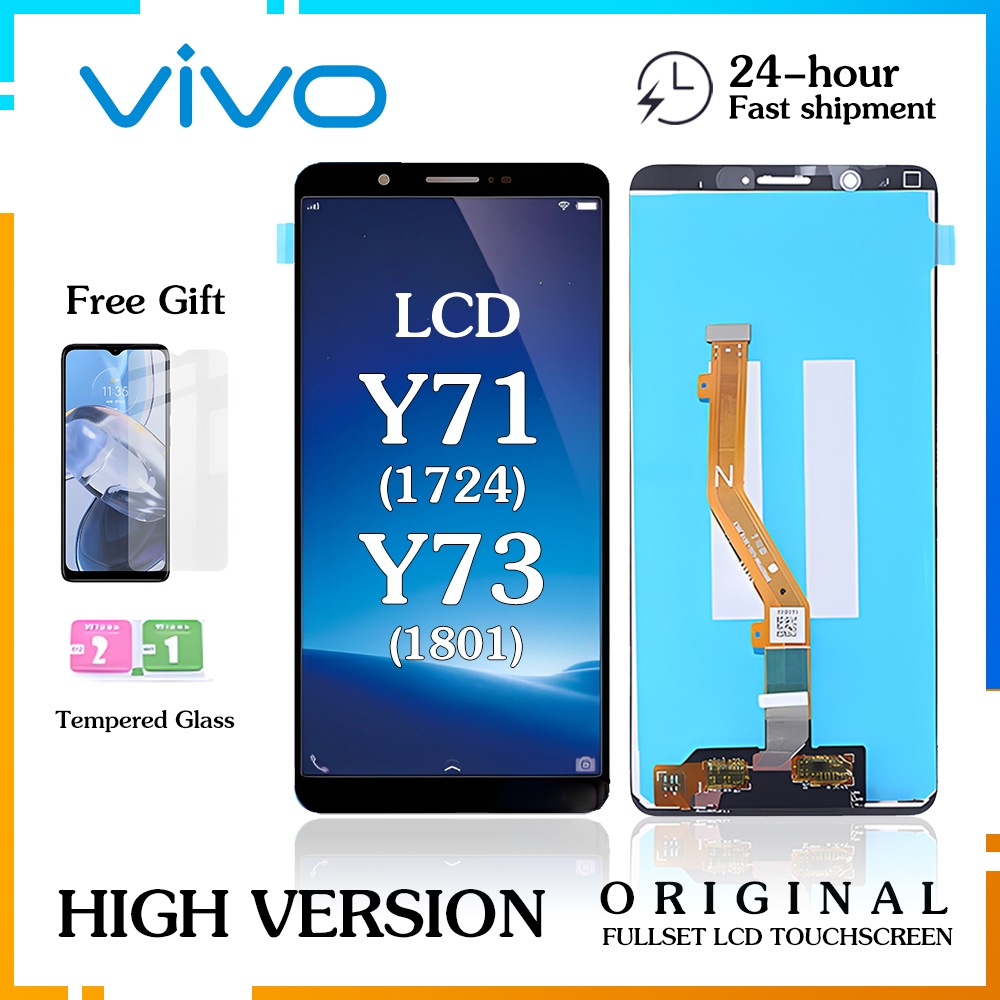 LCD TOUCHSCREEN VIVO Y71 - LCD VIVO 1724 - LCD VIVO Y71 DIGITIZER FULLSET ORIGINAL