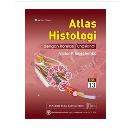 New Atlas Histologi DiFiore E/13 Ed 13 EGC Ori