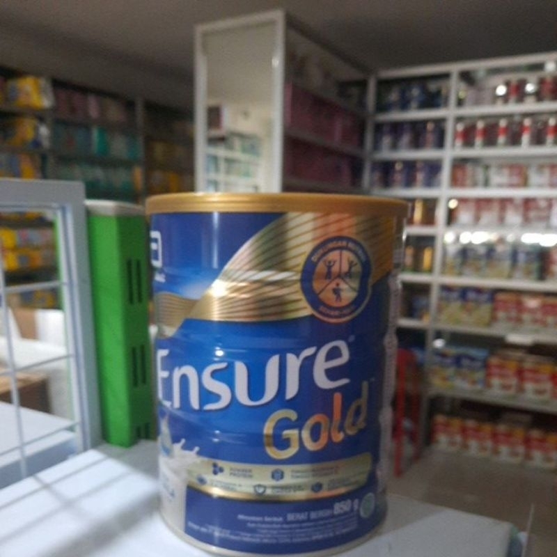 

ENSURE GOLD Vanila 850g Susu Nutrisi Dewasa Rendah Laktosa, dan Ensure gold 850g