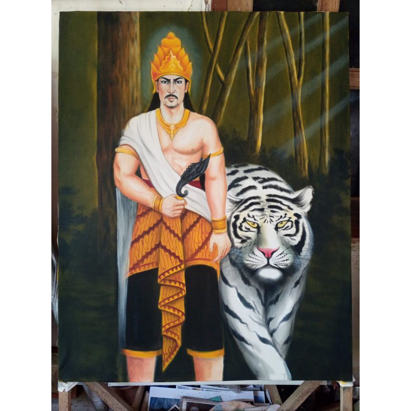 lukisan prabu siliwangi