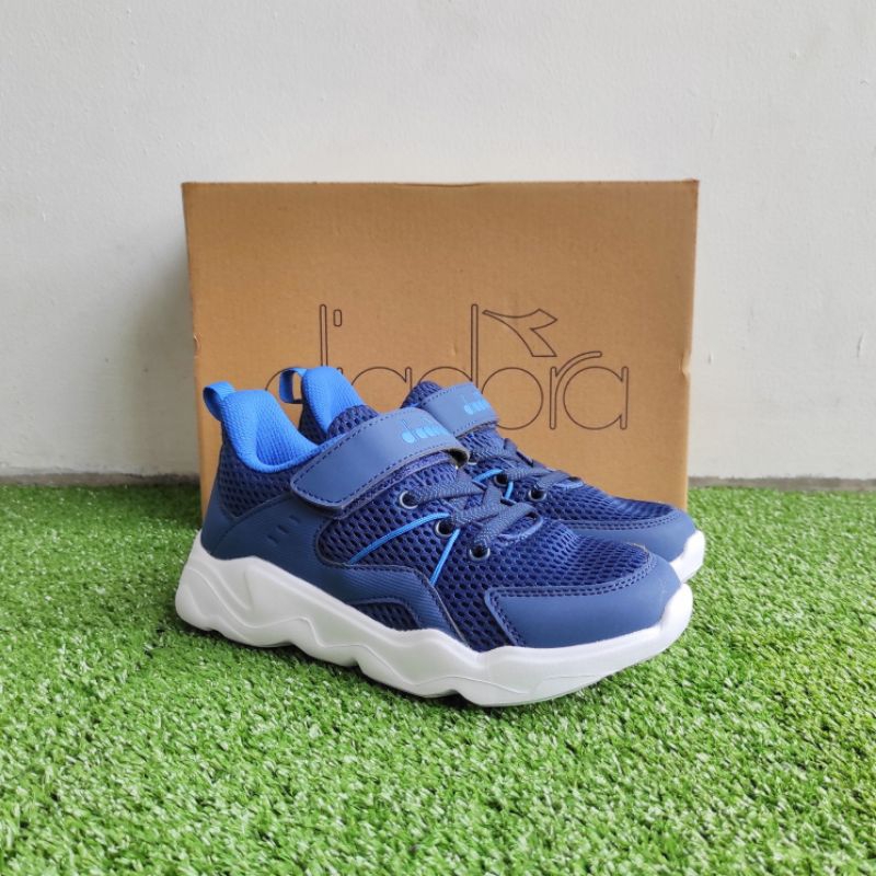 Sepatu Running Anak Diadora Hubert Jr Navy Original