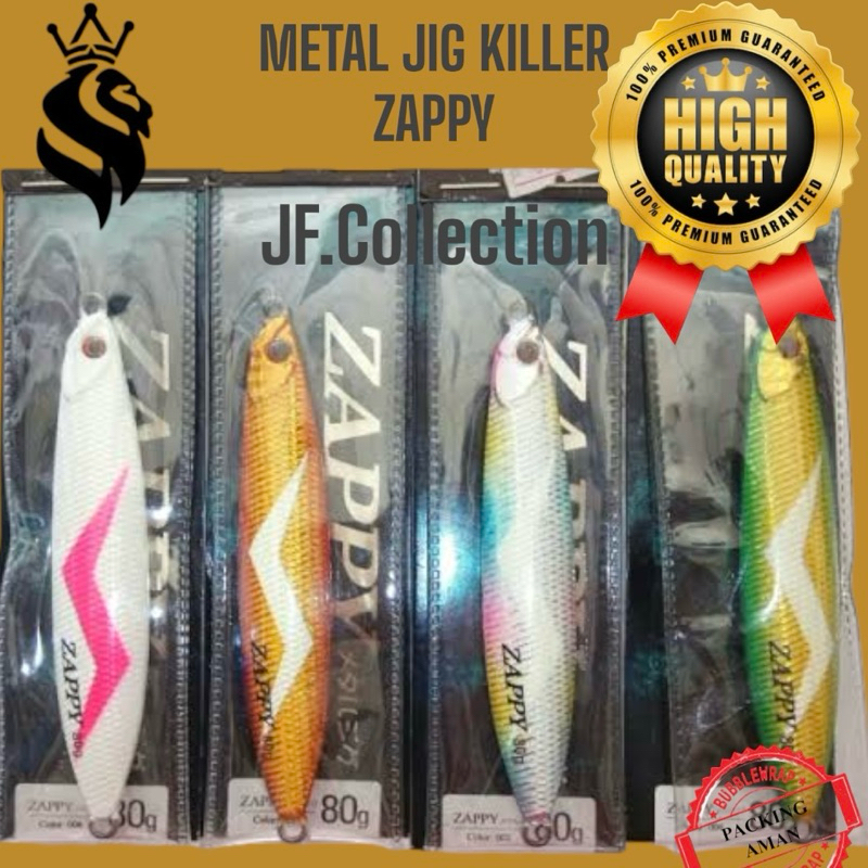 Metal JIG Zappy umpan metal jig umpan killer metal jig murah metal jig jitu