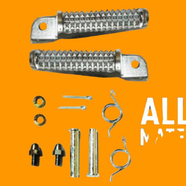 karet step depan 125z ninja tzm supra gtr - foot step 125z ninja tzm - front foot rest 125z tzm ninj