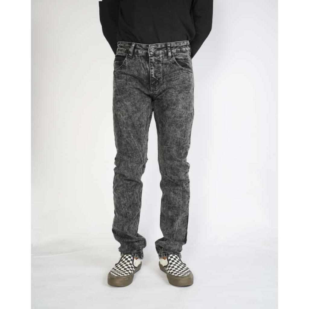 Provider Celana Jeans - Black Wash