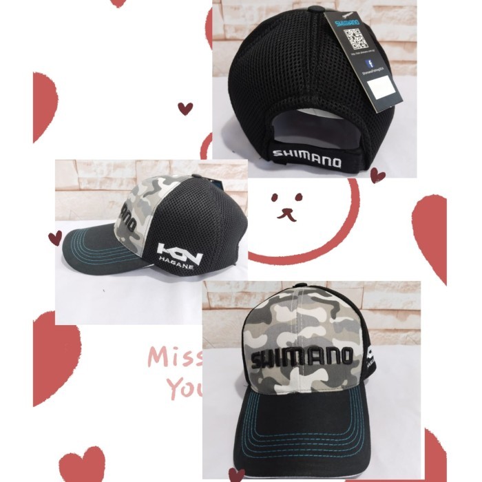 Topi Shimano Original Hagane Topi Pancing Fishing Hat