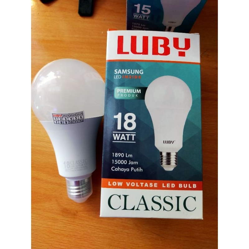 LAMPU LUBY 18 WATT CLASSIC ORIGINAL
