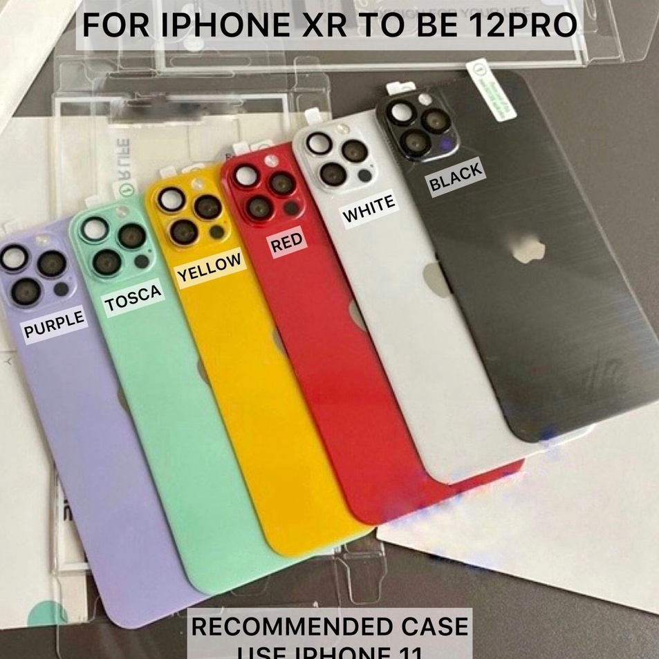 RC IPHONE X XS XR XS MAX 11 12 FAKE BACK CAMERA CHANGE TO IPHONE 11 11 PRO 11 PRO MAX 12 PRO 13