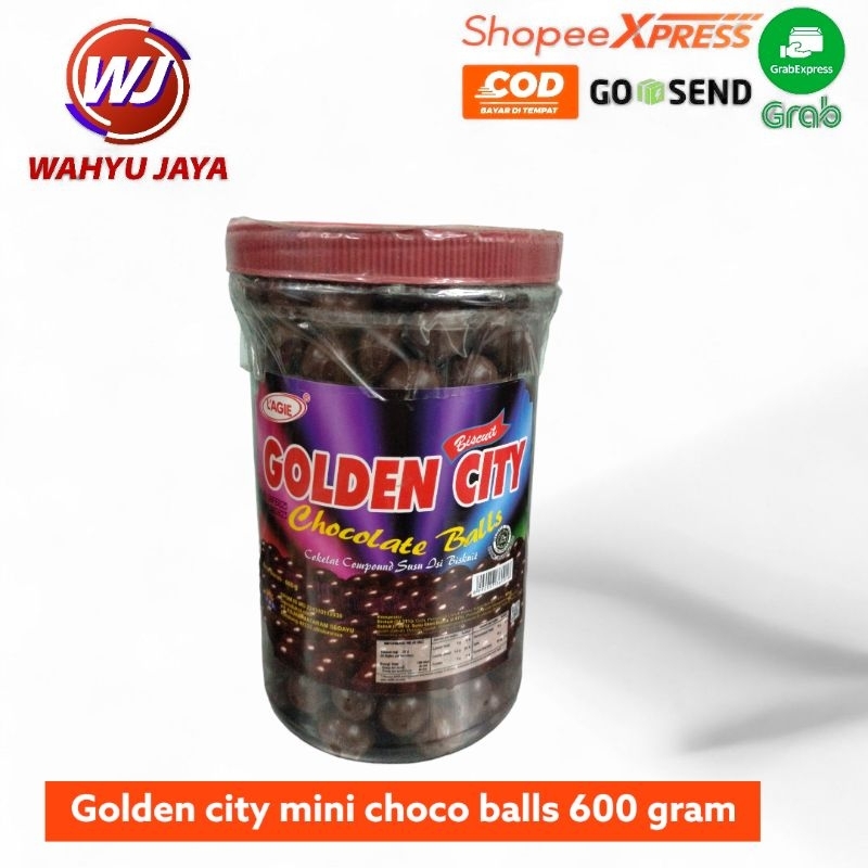 

LG golden city chocolate ball 600 gram