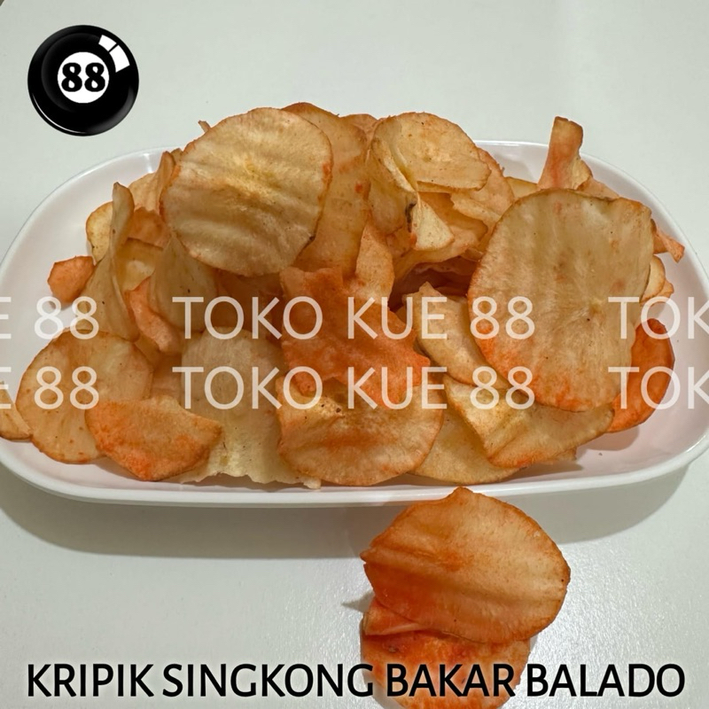 

KRIPIK SINGKONG BAKAR BALADO 250gr / KRIPIK SINGKONG BAKAR KEJU / KRIPIK SINGKONG GURIH