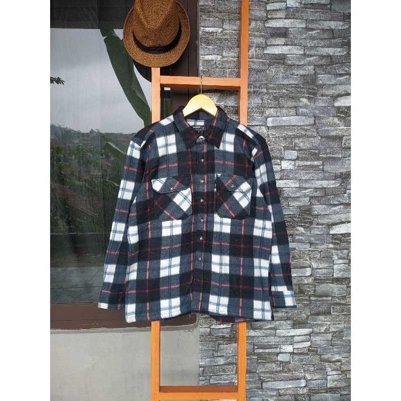 Fleece Flannel Shirt By SYMbiose