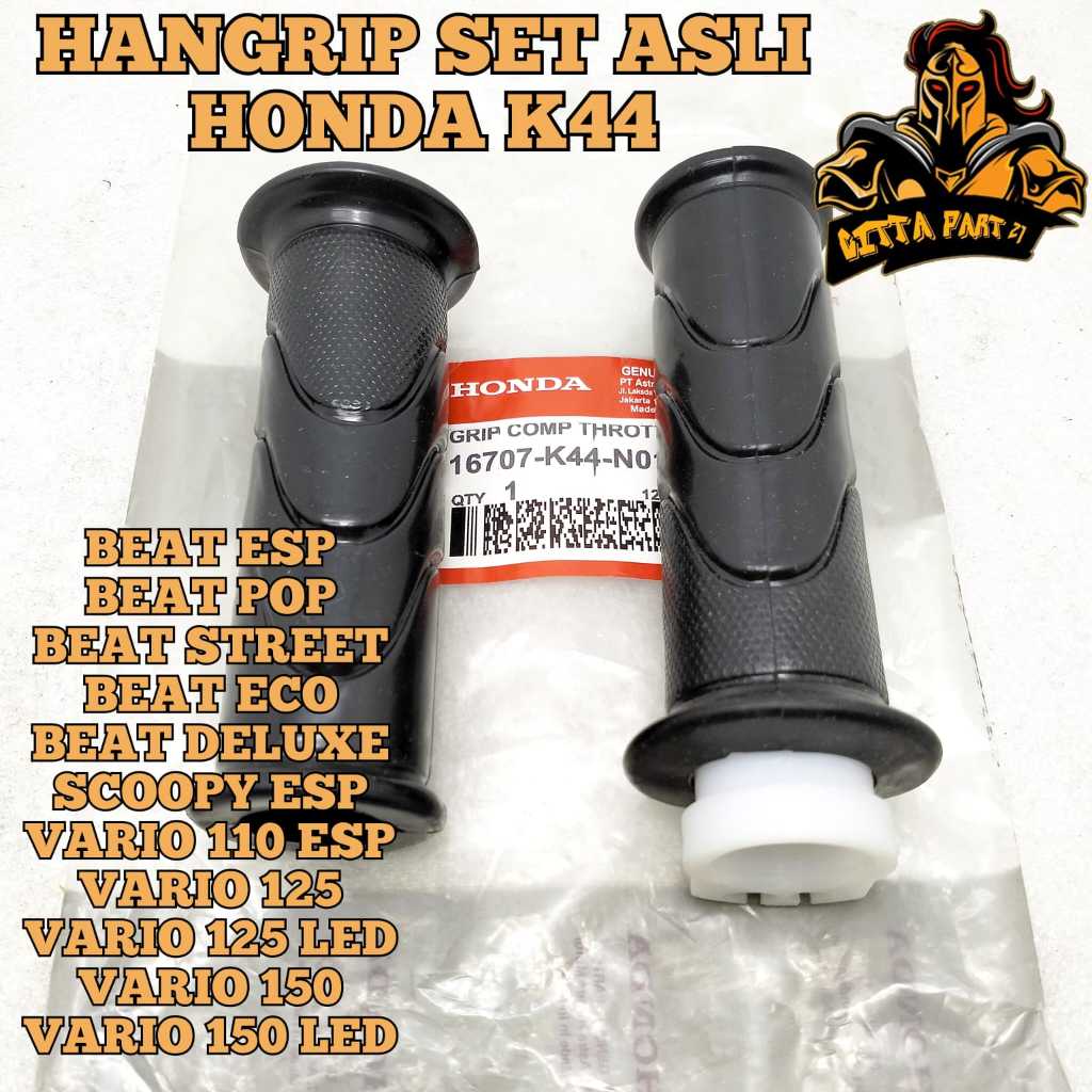 HANDGRIP SET ASLI ORIGINAL HONDA AHM K44 KUALITAS ASLI ORIGINAL HONDA BEAT ESP BEAT POP BEAT STREET 