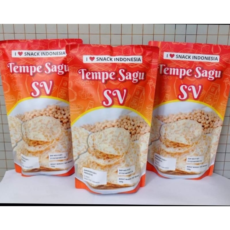 

tempe sagu kemasan premium 100gram