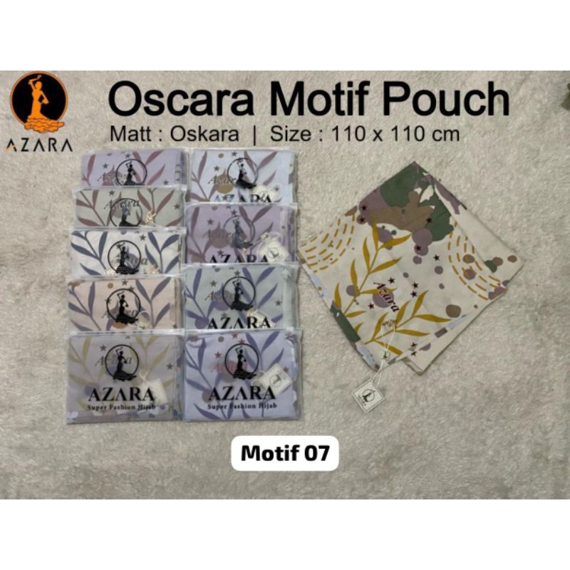 Hijab oskara motif pouch by azara