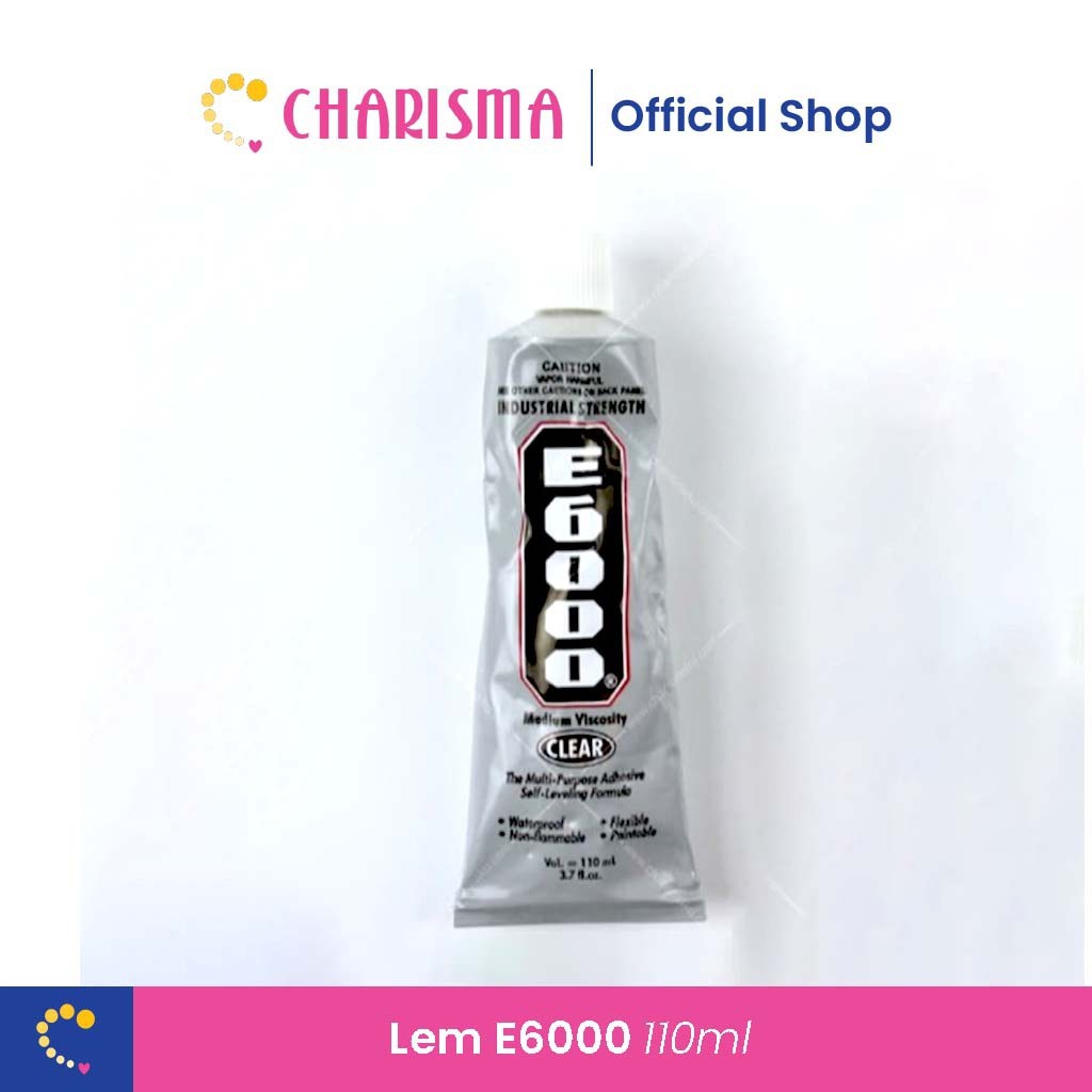 

Charisma Lem E-6000 Clear for Deco Case - Lem Rhinestone For Bling Case - Lem LCD HP / Lem Serbaguna / Lem Kerajinan