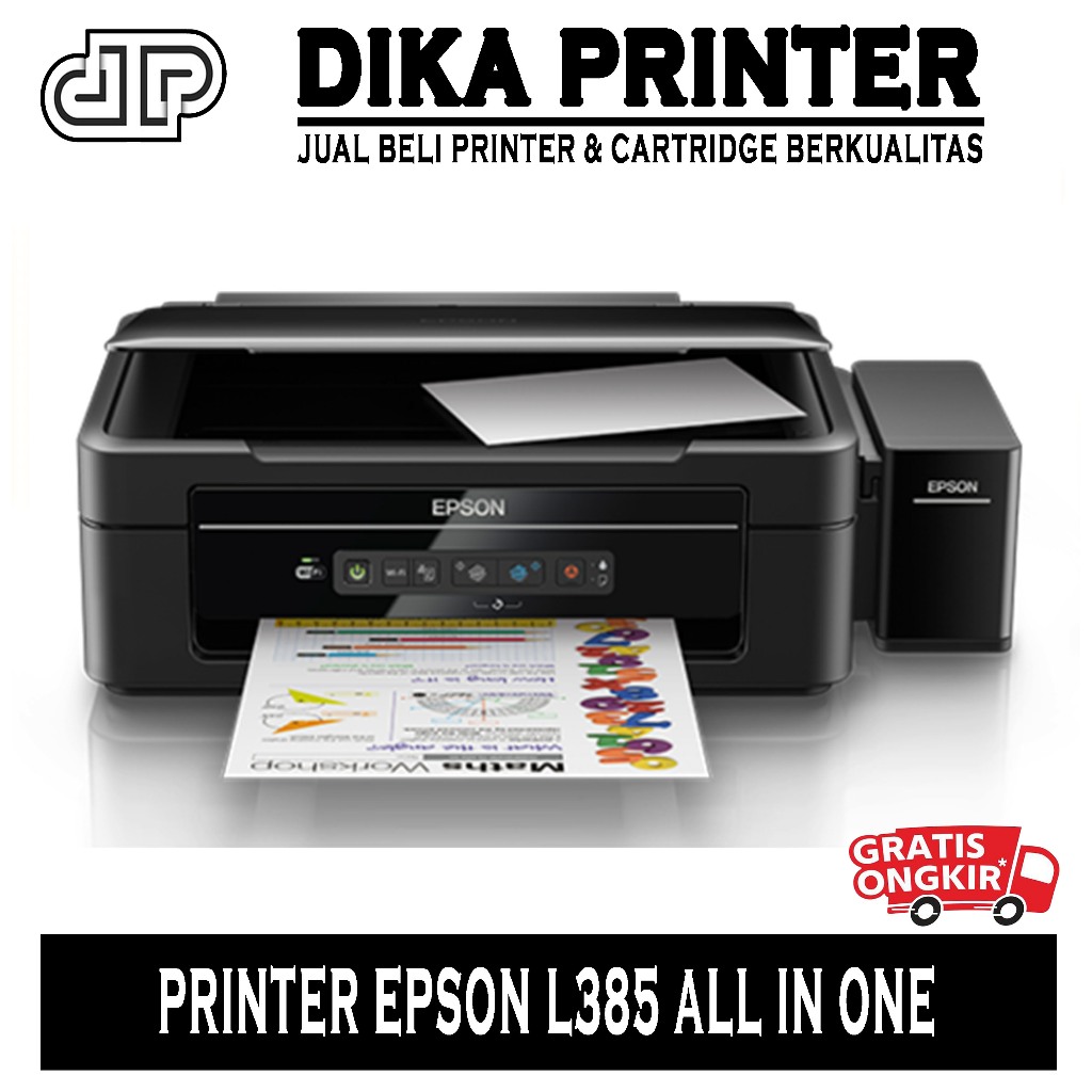 Printer Epson L385 wifi all in one Unit Printer Epson L385