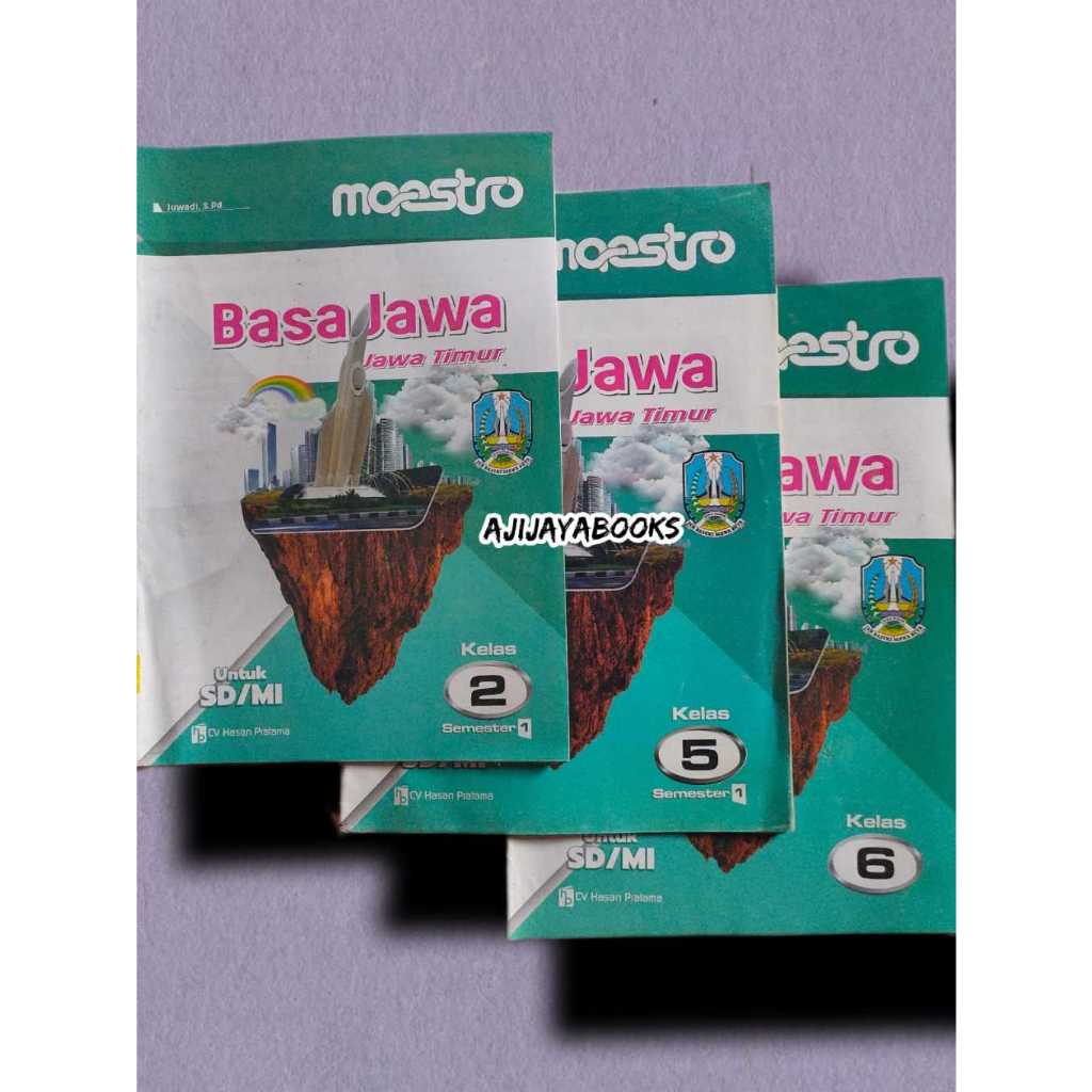 LKS MAESTRO KELAS 2, 3, 5 DAN 6 BASA JAWA SEMESTER 1 SD/MI